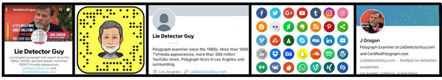 best Los Angeles oolygraph test social media